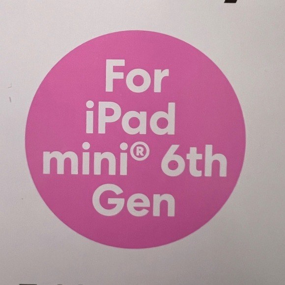 Dealworthy Tablet Case iPad mini 6th Gen Black NEW Slim Matte Cover F419060 - Picture 4 of 6